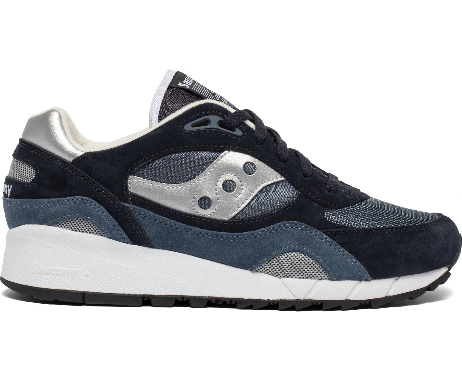 Men\'s Saucony Shadow 6000 Originals Navy / Silver | Singapore 429DFMN